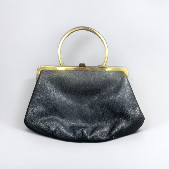 Comtesse Vintage Leather Made In Germany Small Handbag Purse Clutch. - Picture 3 of 12